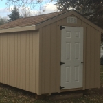 Elkhorn WI 8x14 Gable with Single Entry Door